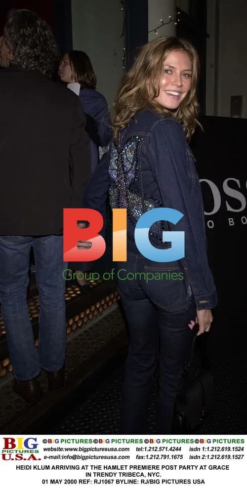 Heidi Klum & Husband Arriving at Hamlet Premiere Party
