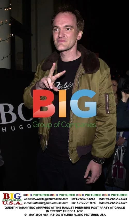 Quentin Tarantino at Hamlet Premiere Party