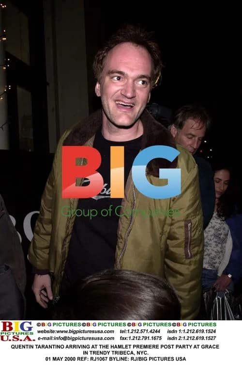 Quentin Tarantino at Hamlet Premiere After Party