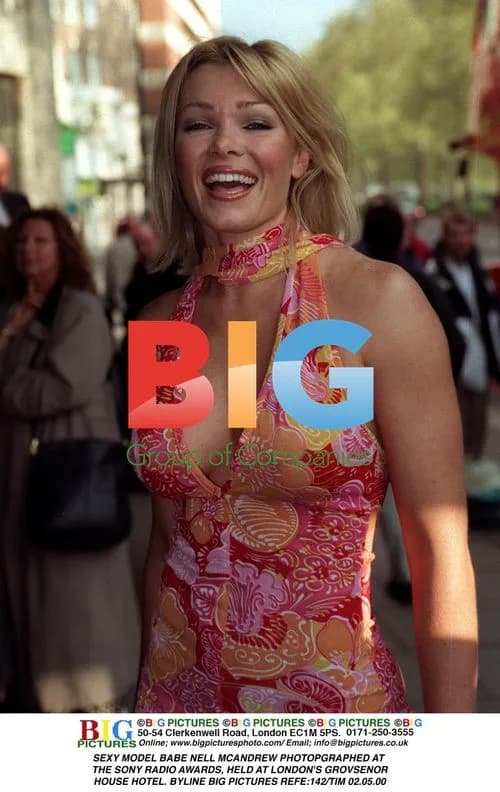 Nell McAndrew at Sony Radio Awards