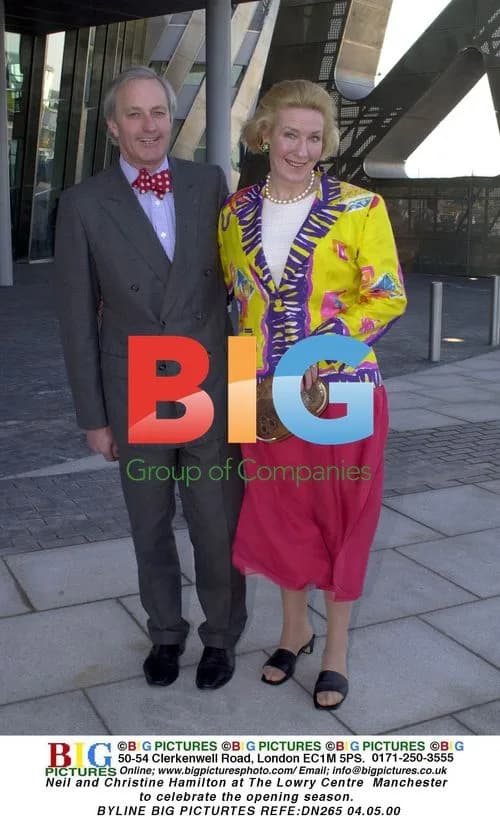 Neil and Christine Hamilton at The Lowry