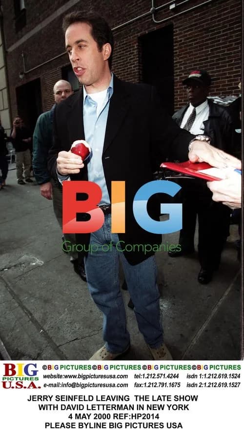 Jerry Seinfeld Leaves Late Show with David Letterman