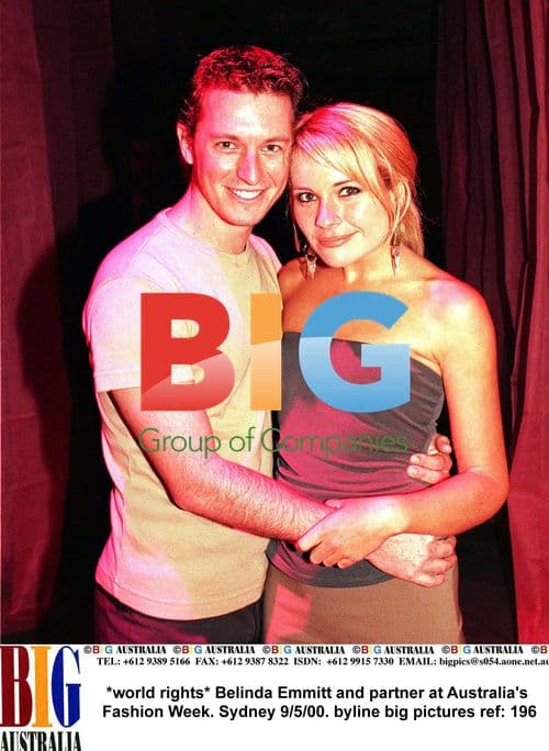 Belinda Emmitt at Australia's Fashion Week