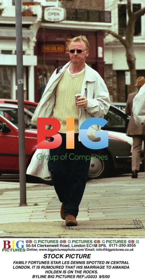 Les Dennis Spotted in Central London