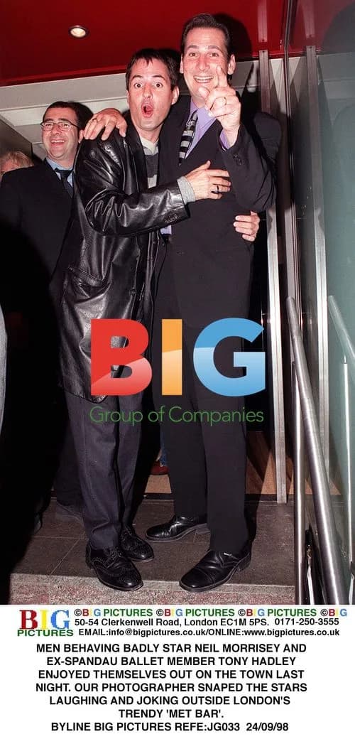 Neil Morrissey and Tony Hadley Out in London
