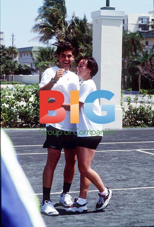 Martina Hingis and Julian Alonso in Cayo Vizcaino