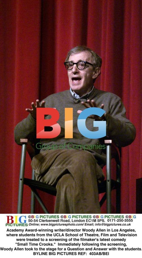 Woody Allen at UCLA film screening
