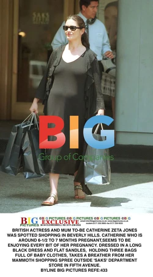 Catherine Zeta-Jones Spotted Shopping in Beverly Hills