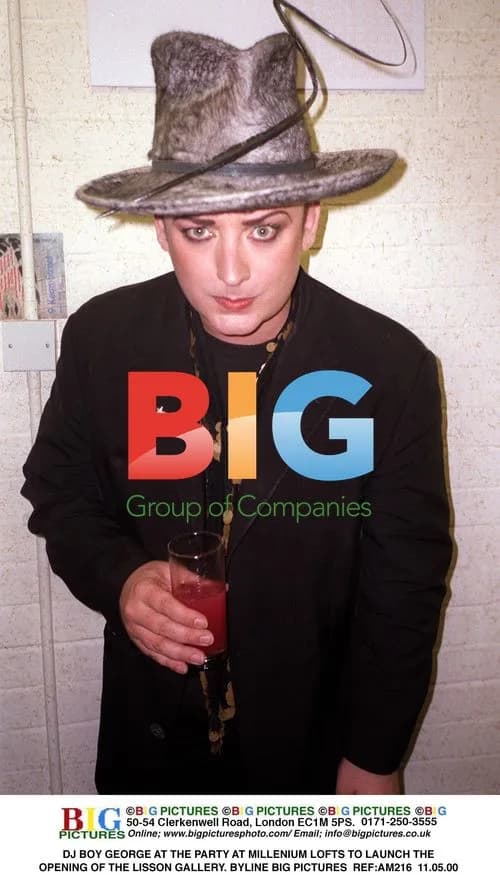 DJ Boy George Celebrates Lisson Gallery Opening