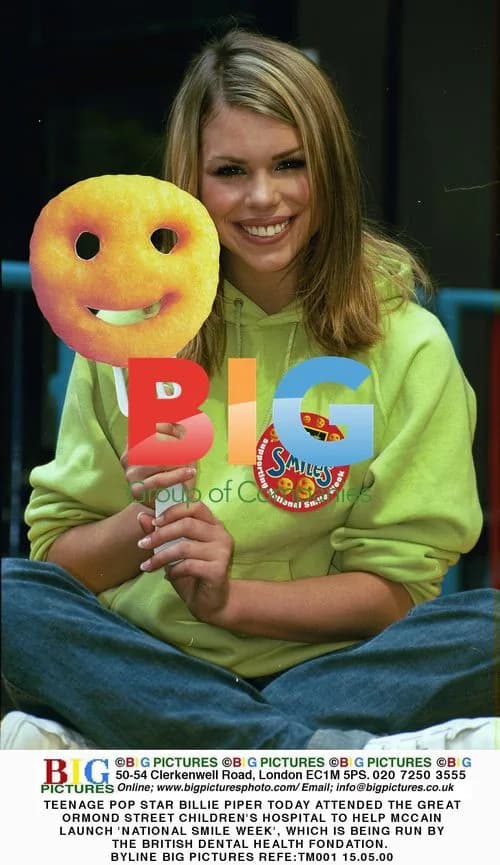 Billie Piper at National Smile Week Launch