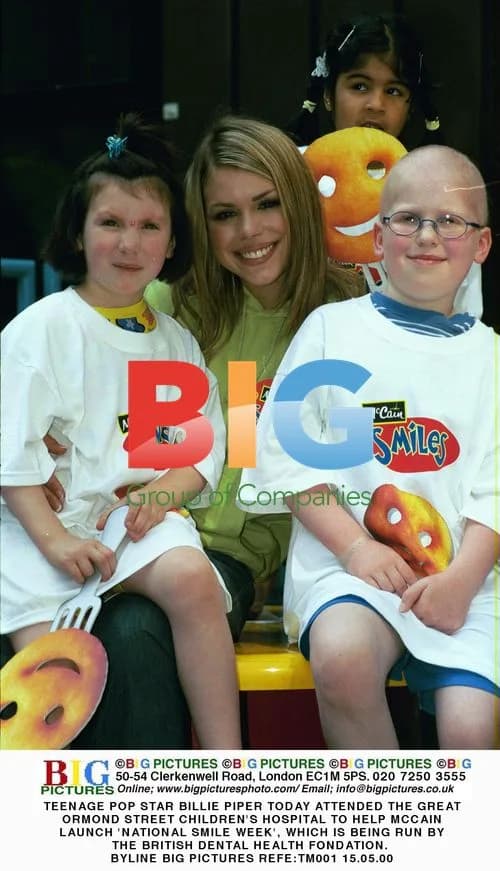 Billie Piper Attends National Smile Week Launch