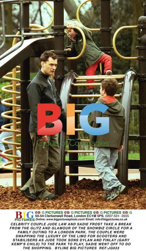 Jude Law and Sadie Frost's Family Outing