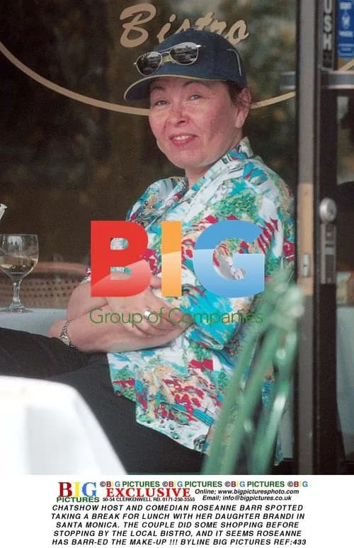 Roseanne Barr Spotted Enjoying Lunch Break in Santa Monica