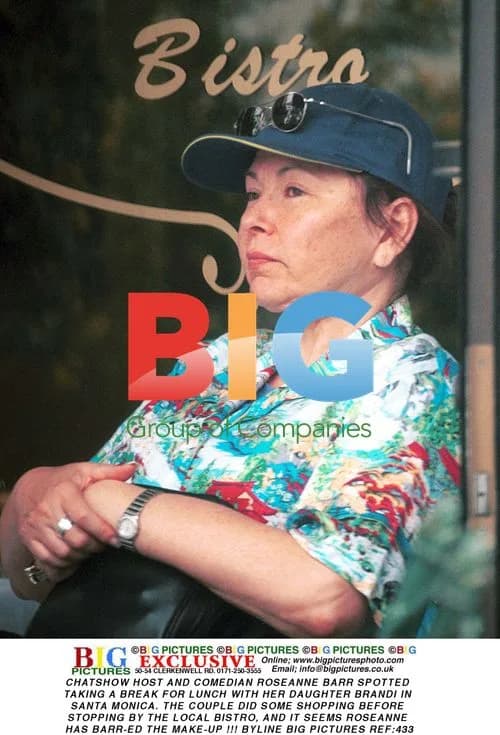 Roseanne Barr Takes Lunch Break with Daughter