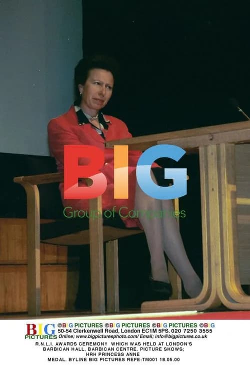 Princess Anne Presents RNLI Award