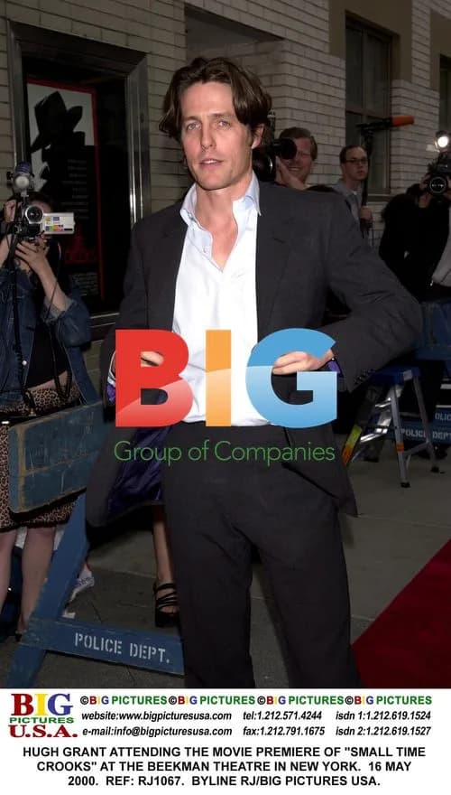 HUGH GRANT at "Small Time Crooks" NY Premiere