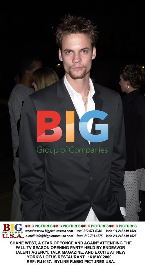 Shane West at Fall TV Season Party