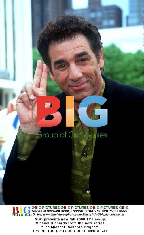 Michael Richards promotes new TV series