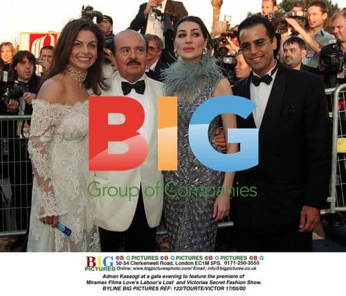 Adnan Kassogi with Family at AMFAR Gala