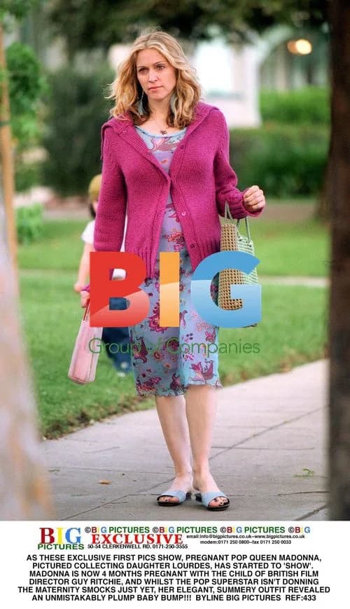 Madonna Pregnant, Collecting Daughter Lourdes