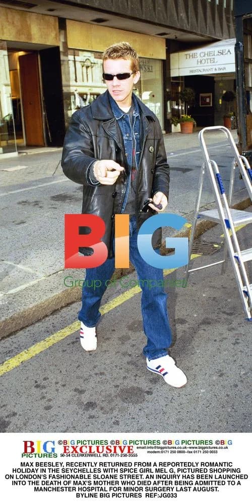 Max Beesley Shopping in London