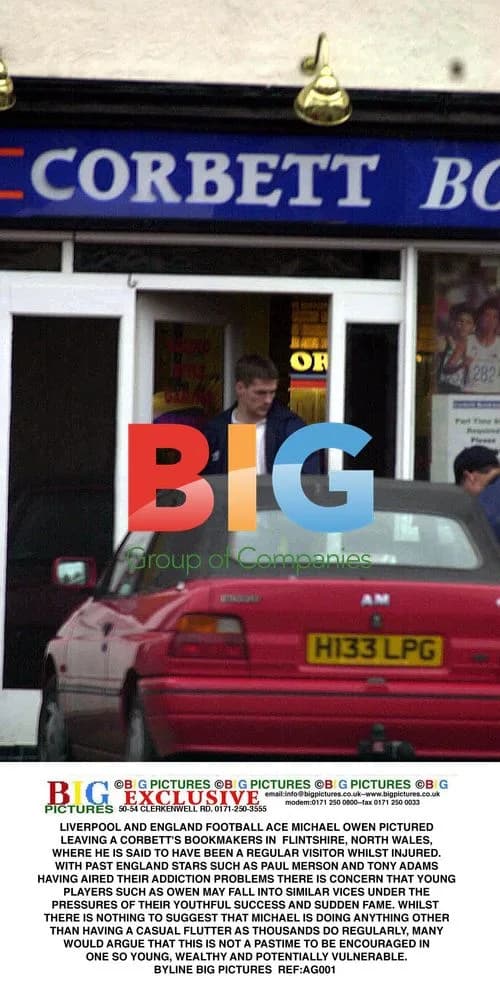 Michael Owen Leaves Bookmakers in North Wales