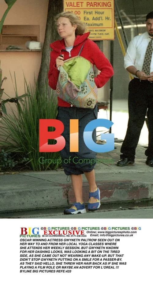 Gwyneth Paltrow Seen Leaving Yoga Class