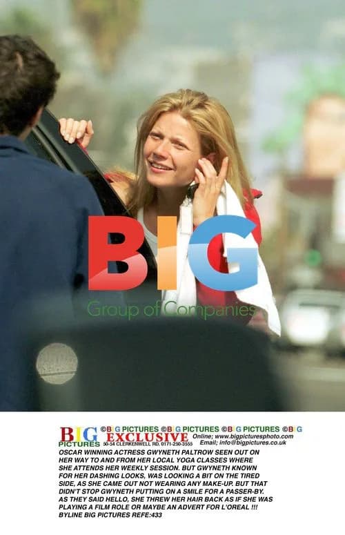Gwyneth Paltrow Spotted Going to Yoga