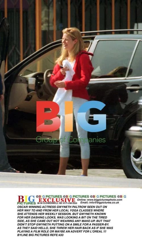 Gwyneth Paltrow Seen Leaving Yoga Class