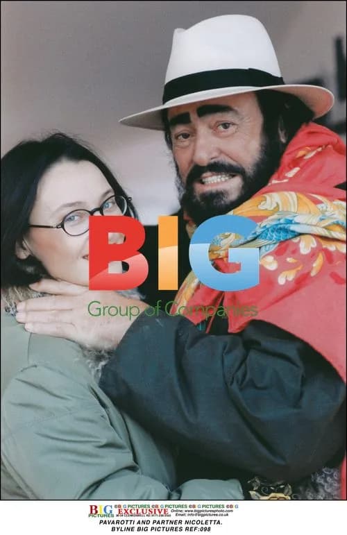 Pavarotti and Partner Nicoletta
