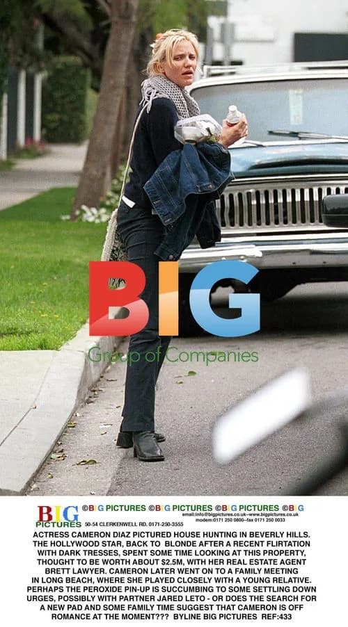 Cameron Diaz House Hunting in Beverly Hills