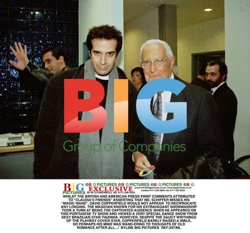 David Copperfield at Portuguese TV Studio