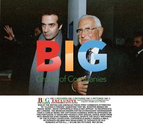 David Copperfield at Portuguese TV Studio
