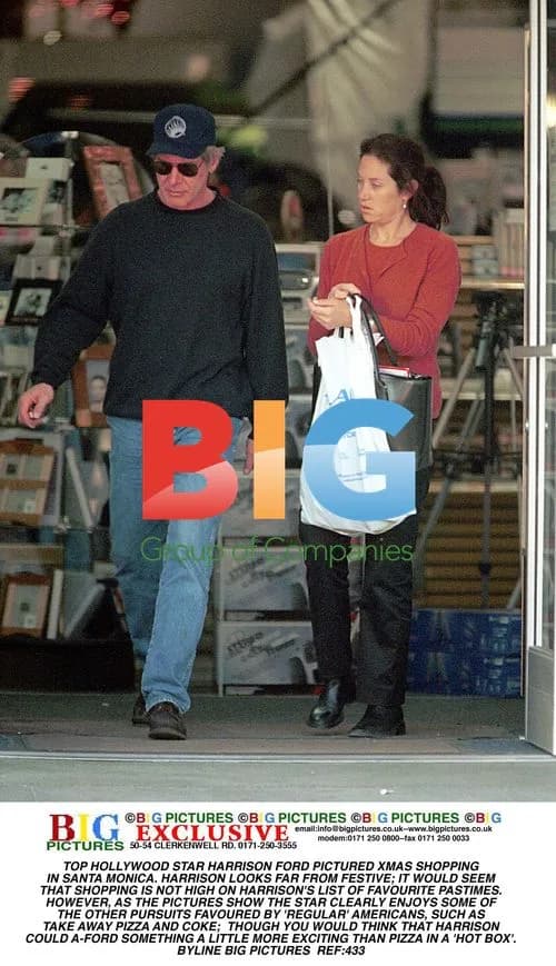 Harrison Ford Spotted Christmas Shopping