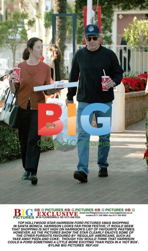 Harrison Ford Spotted Christmas Shopping