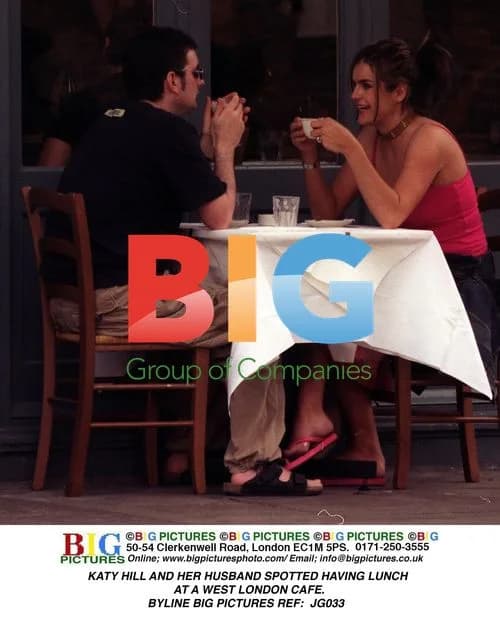 Katy Hill Spotted Having Lunch with Husband