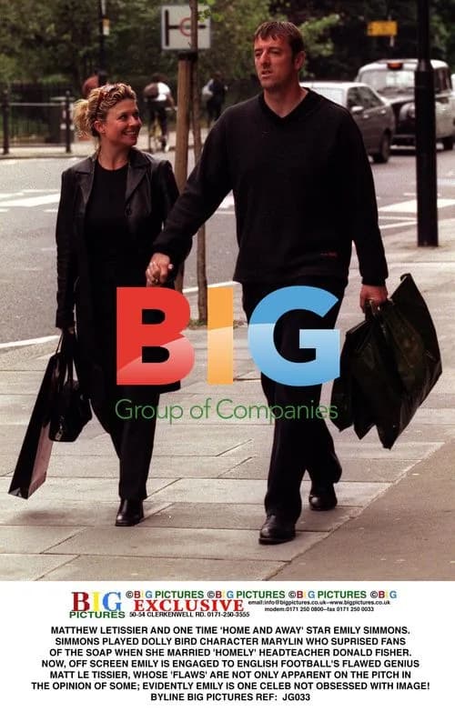 Matthew Le Tissier and Emily Simmons Out Shopping
