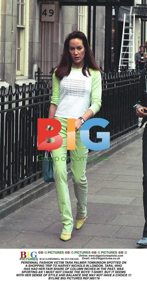 Tara Palmer Tomkinson on Shopping Trip