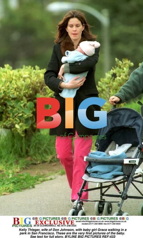 Kelly Thleger and baby Grace in San Francisco