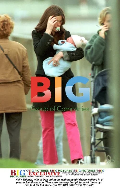 Kelly Thleger and baby Grace in San Francisco