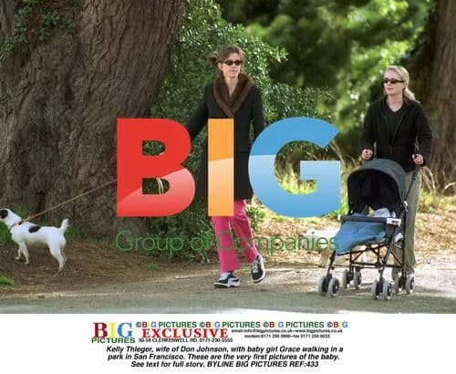 Kelly Thleger with baby Grace in San Francisco