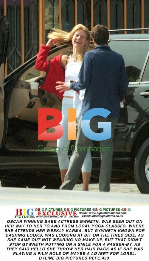 Gwyneth Paltrow Spotted Leaving Yoga Class