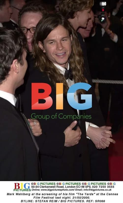 Mark Wahlberg at "The Yards" Cannes screening