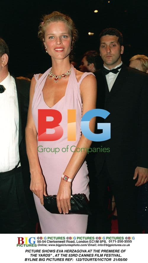 Eva Herzygova Arrives at 'The Yards' Premiere