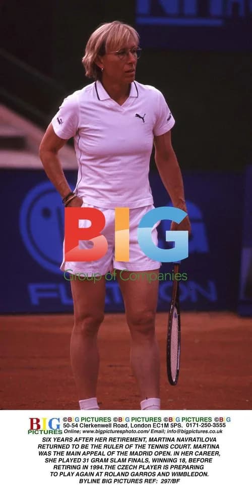Martina Navratilova Returns to Tennis