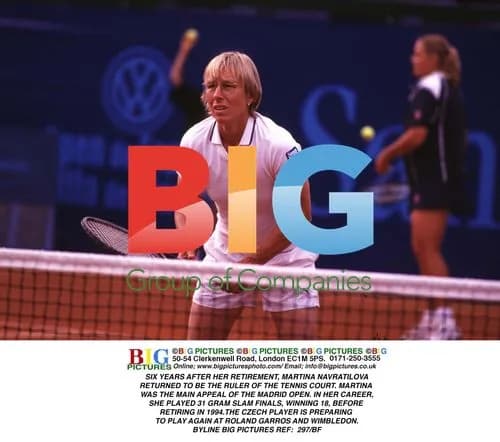 Martina Navratilova Returns to Tennis