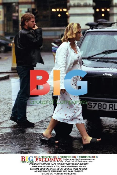 Kate Winslet Shops With Husband Jim