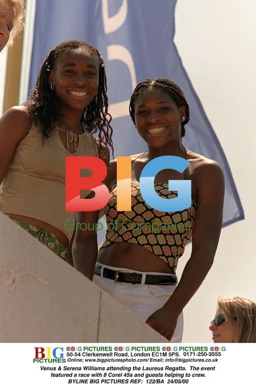 Venus & Serena Williams at Laureus Regatta in Monte Carlo