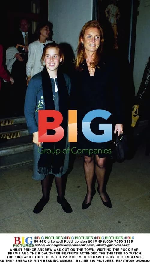 Fergie and Beatrice Attend The King and I