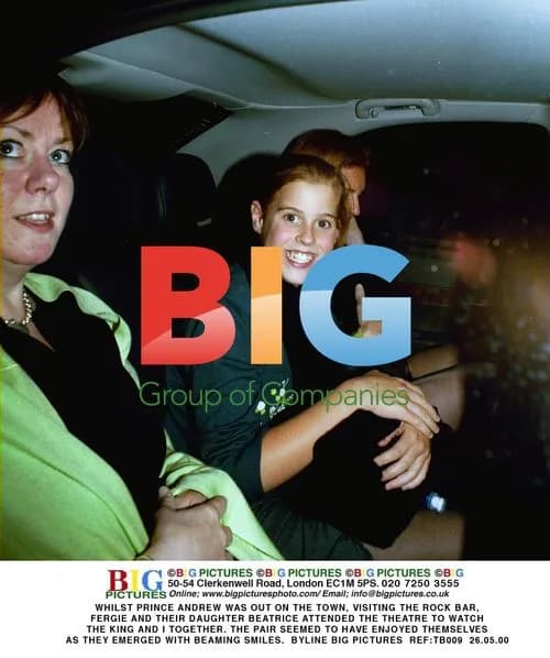 Fergie and Beatrice Attend Theatre